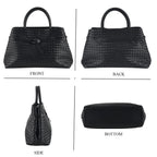 Bolso bandolera de Piel auténtica para mujer Valissiere con múltiples bolsillos