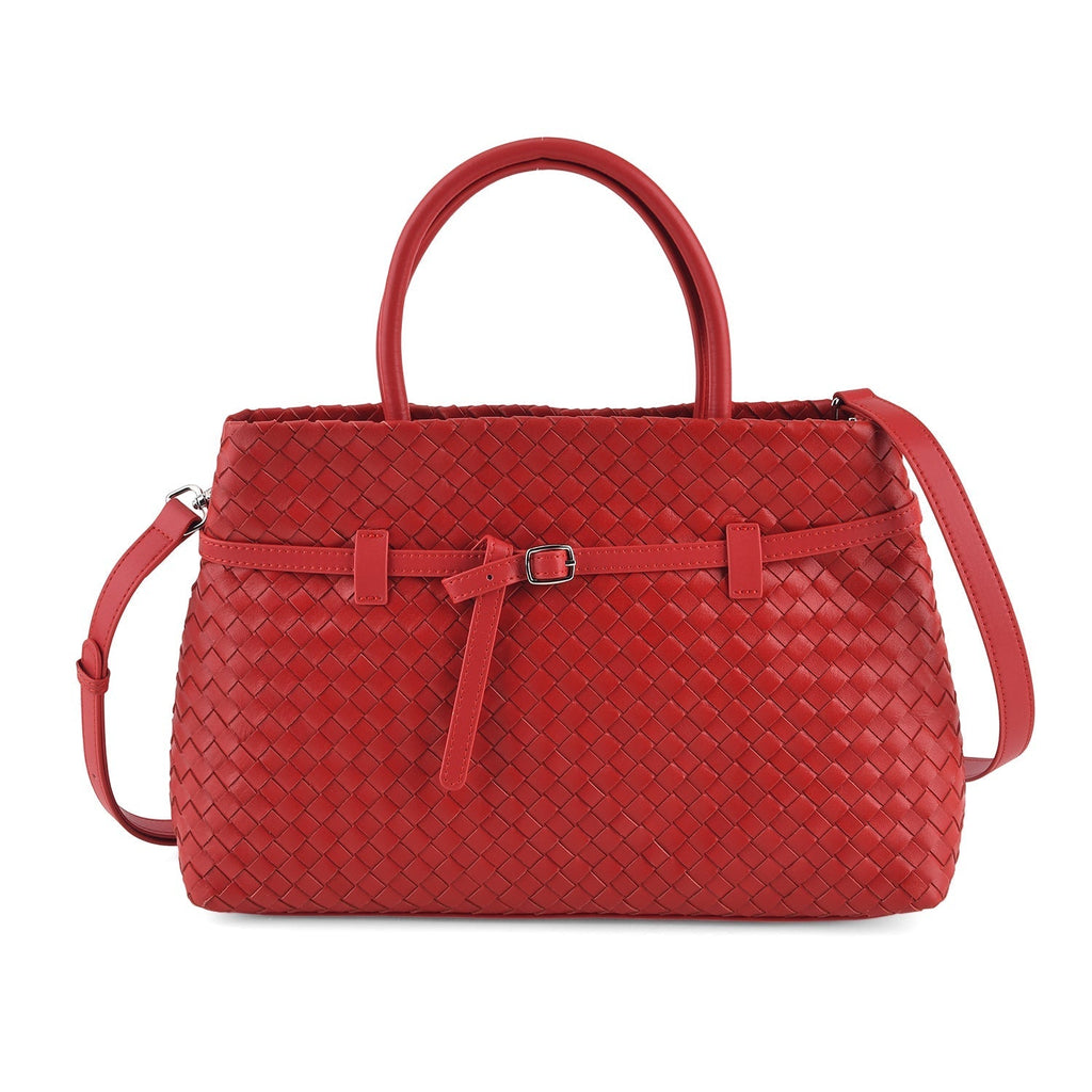 Bolso bandolera de Piel auténtica para mujer Valissiere con múltiples bolsillos