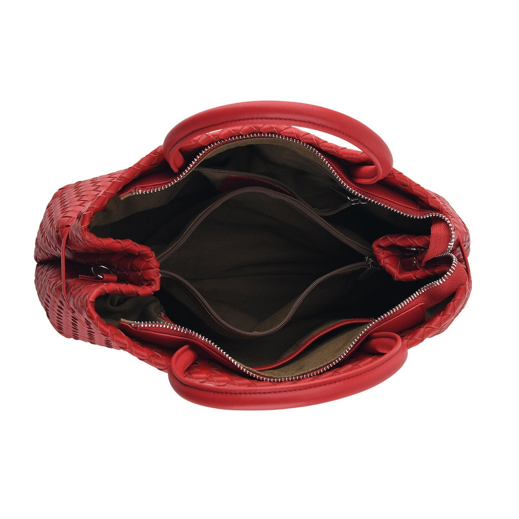 Bolso bandolera de Piel auténtica para mujer Valissiere con múltiples bolsillos