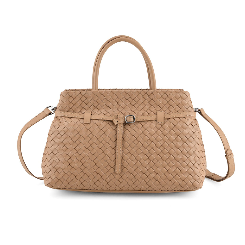 Bolso bandolera de Piel auténtica para mujer Valissiere con múltiples bolsillos