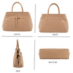 Bolso bandolera de Piel auténtica para mujer Valissiere con múltiples bolsillos