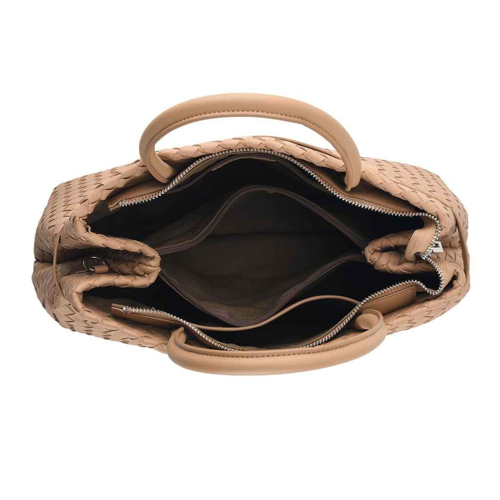 Bolso bandolera de Piel auténtica para mujer Valissiere con múltiples bolsillos