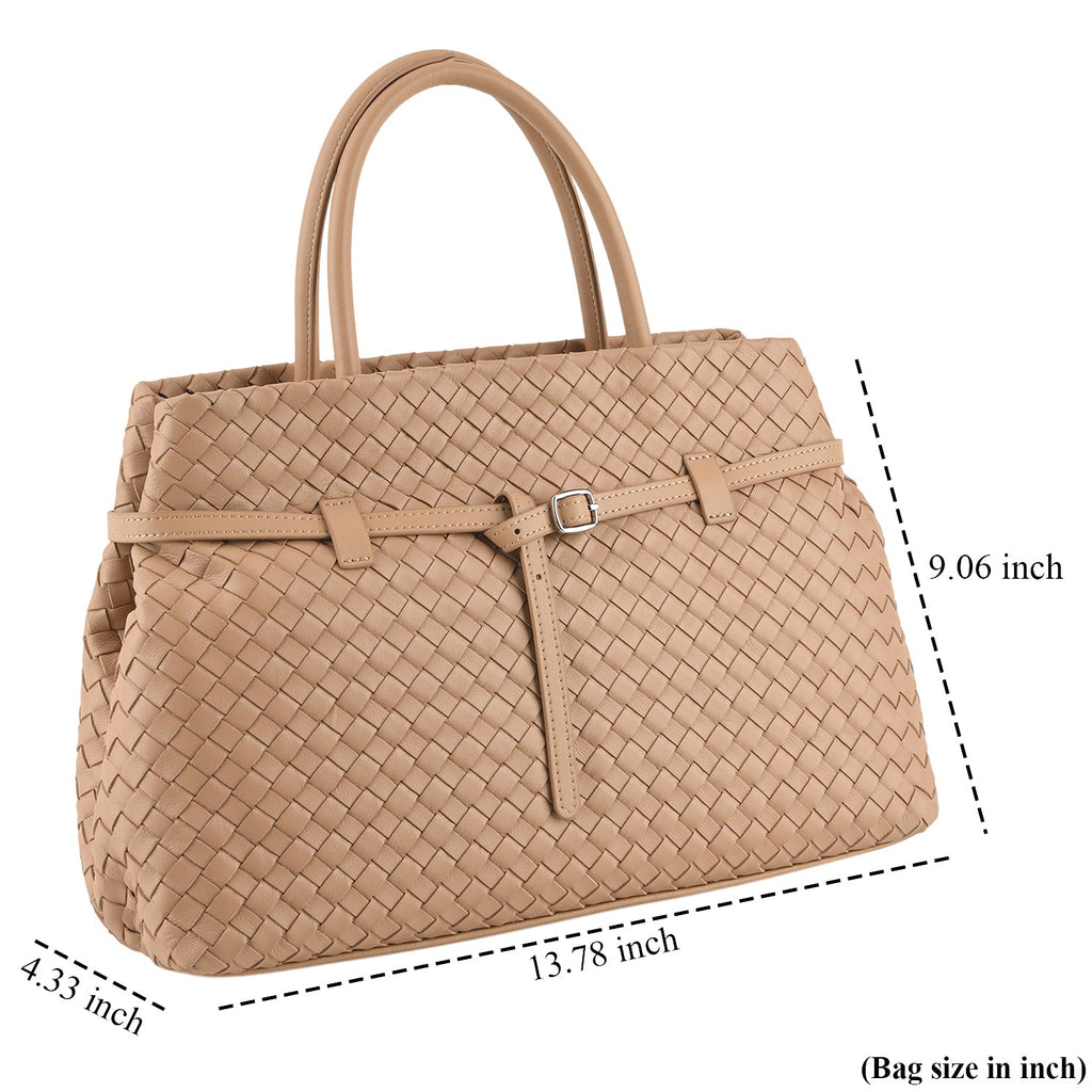 Bolso bandolera de Piel auténtica para mujer Valissiere con múltiples bolsillos