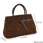 Bolso bandolera de Piel auténtica para mujer Valissiere con múltiples bolsillos