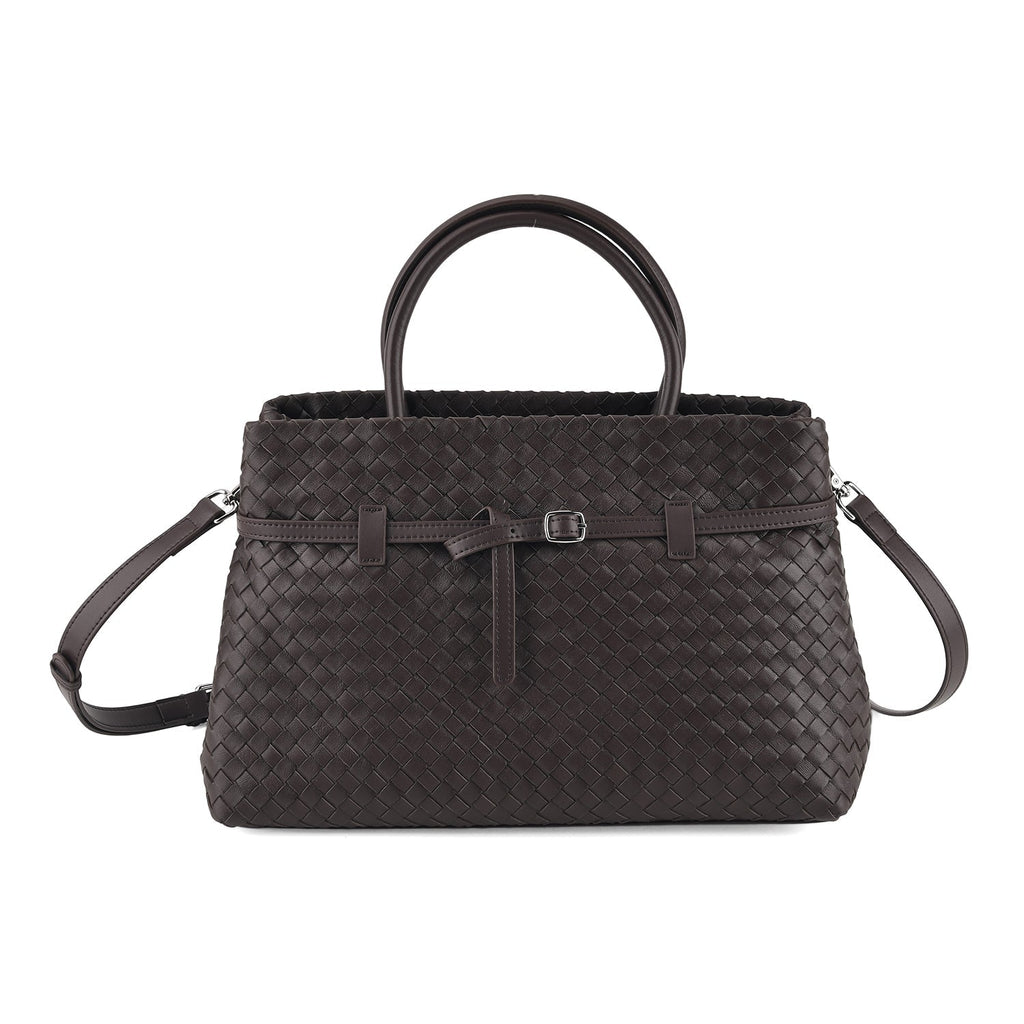 Bolso bandolera de Piel auténtica para mujer Valissiere con múltiples bolsillos