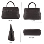 Bolso bandolera de Piel auténtica para mujer Valissiere con múltiples bolsillos