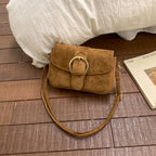 Bolso bandolera elegante de ante