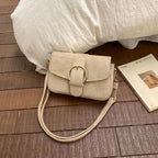 Bolso bandolera elegante de ante
