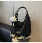 Bolso de hombro slouchy de ante suave