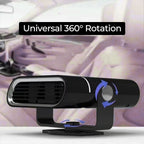 Calefactor portátil para coche con ventilador y desempañador rápido de 12 V