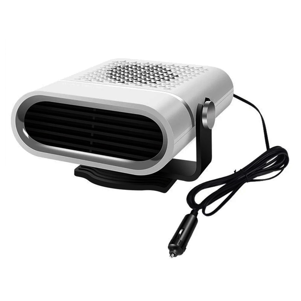 Calefactor portátil para coche con ventilador y desempañador rápido de 12 V