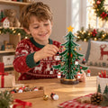 Calendario de adviento de árbol de Navidad de 24 días