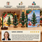 Calendario de adviento de árbol de Navidad de 24 días