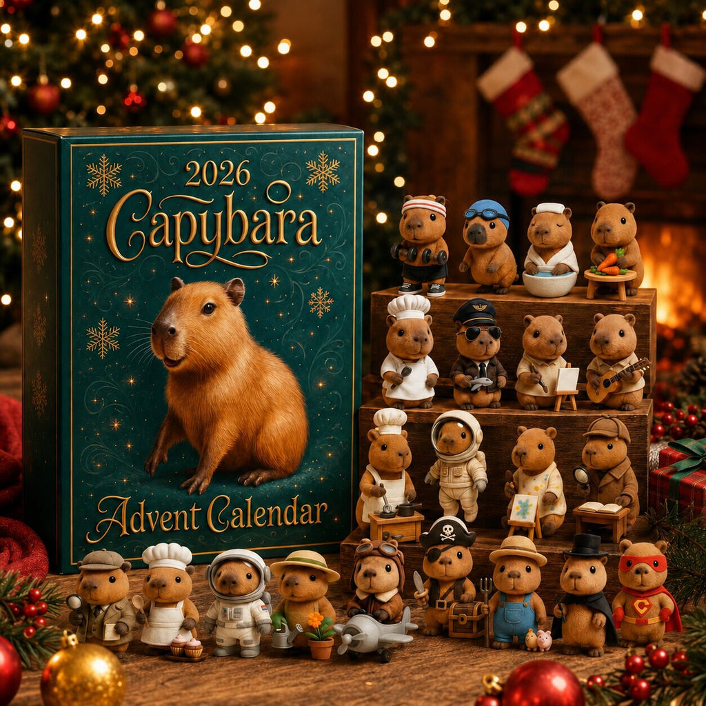Calendario de Adviento de Capibaras 2026 - Cuenta Atrás de 24 Días