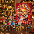 Calendario de Adviento de Fútbol para Niños con 24 Sorpresas Navideñas