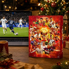Calendario de Adviento de Fútbol para Niños con 24 Sorpresas Navideñas