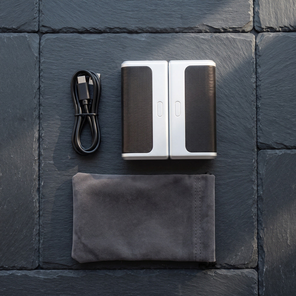 Calentadores de manos eléctricos de calentamiento rápido pack de 2 6000 mAh USB-C de bolsillo