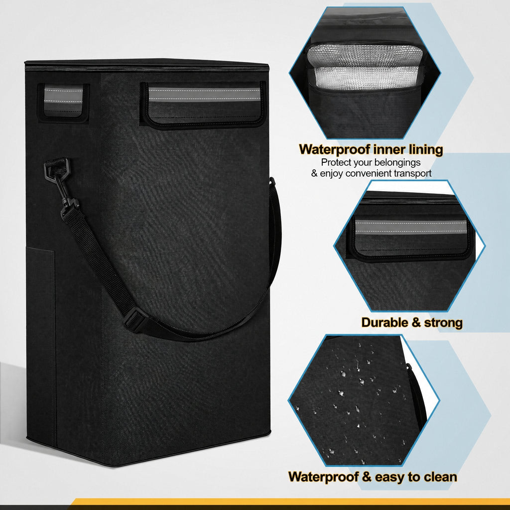 Carrito de la compra plegable de 40 l