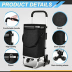 Carrito de la compra plegable de 40 l