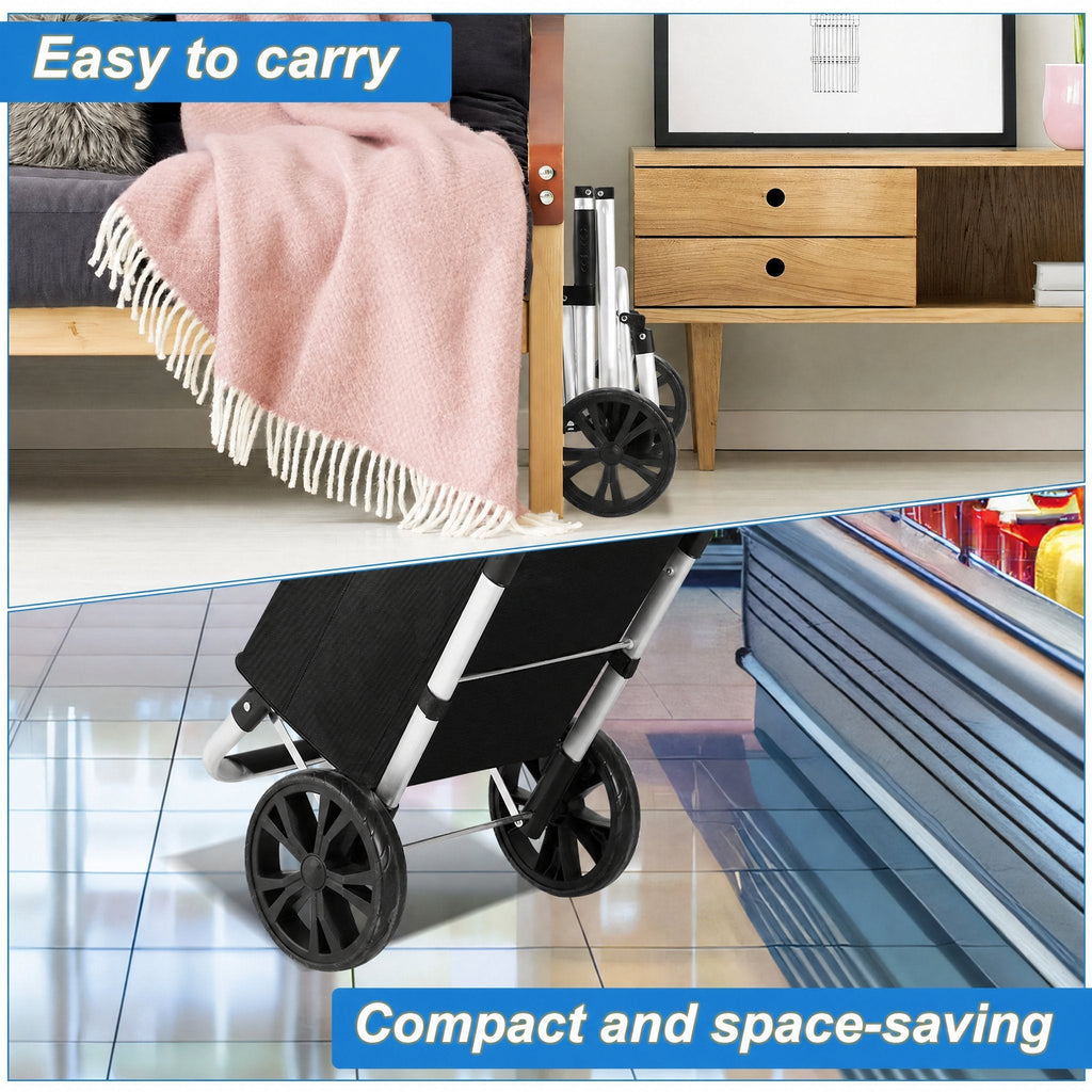 Carrito de la compra plegable de 40 l