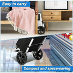 Carrito de la compra plegable de 40 l