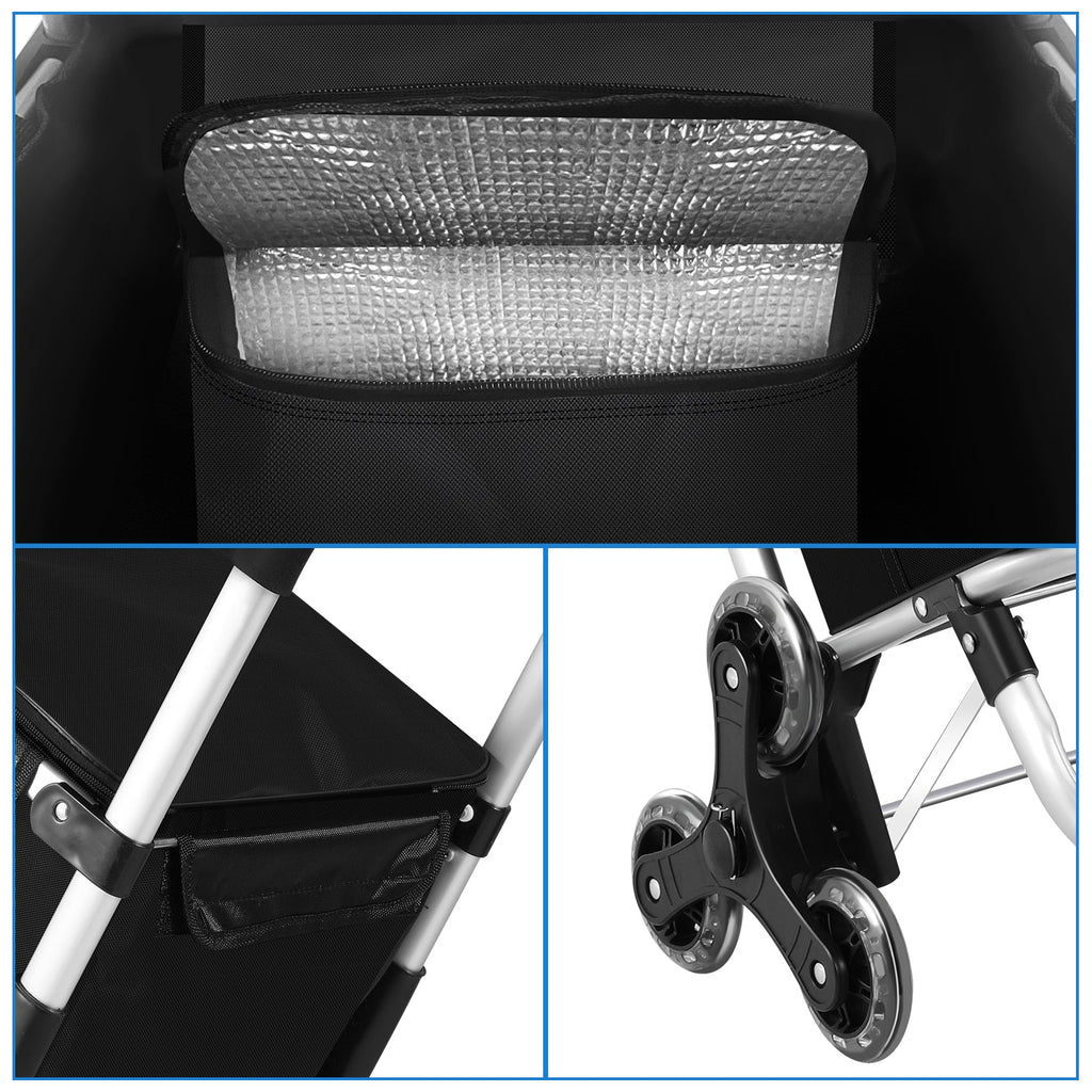 Carrito de la compra plegable de 40 l