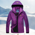 Chaqueta de exterior impermeable y cortavientos para mujer
