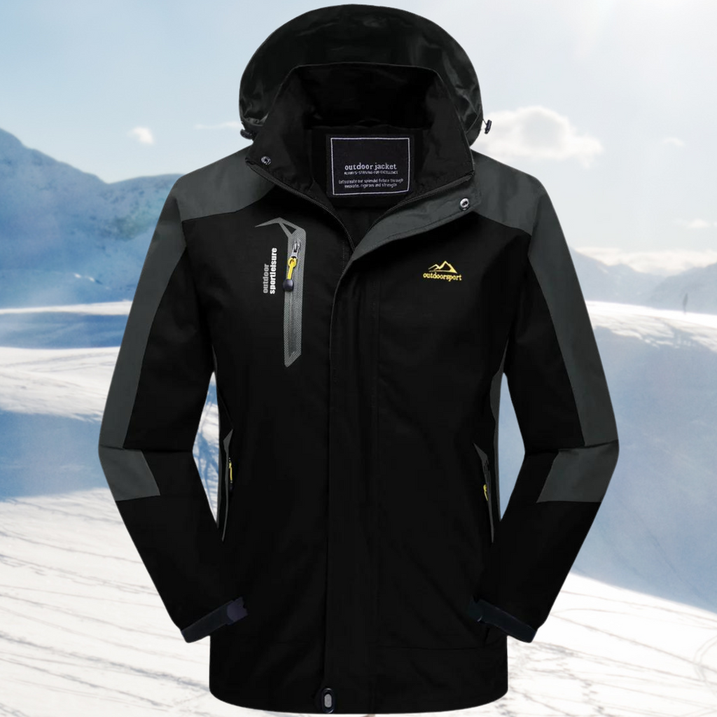 Chaqueta de exterior impermeable y cortavientos para mujer