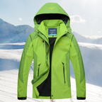 Chaqueta de exterior impermeable y cortavientos para mujer