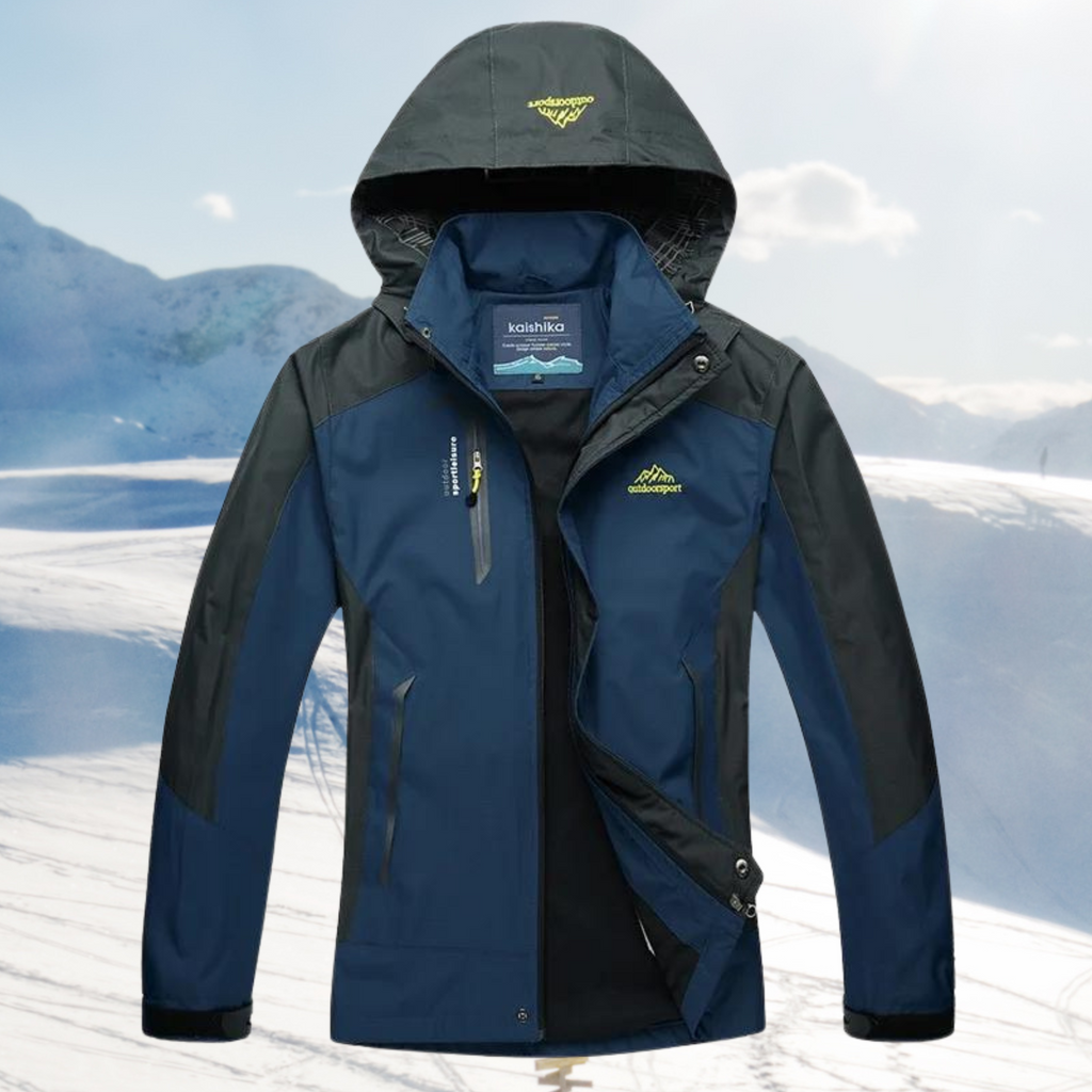 Chaqueta de exterior impermeable y cortavientos para mujer