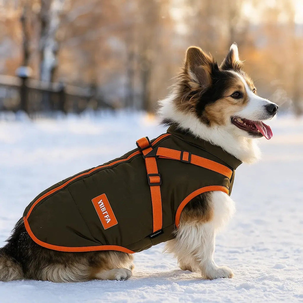 Chaqueta de invierno impermeable para perros – Suave y cómoda