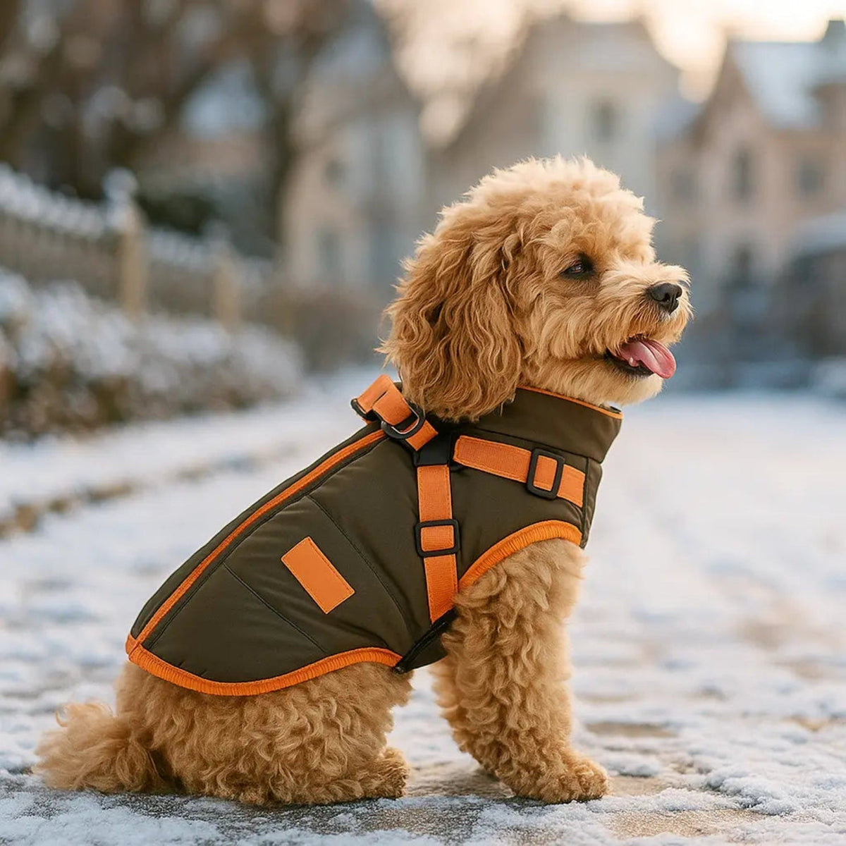 Chaqueta de invierno impermeable para perros – Suave y cómoda
