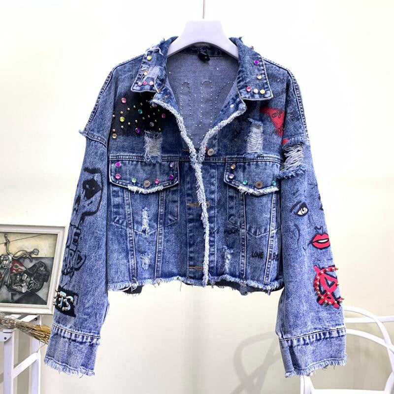 Chaqueta vaquera para mujer