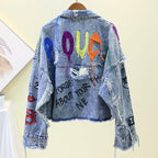 Chaqueta vaquera para mujer