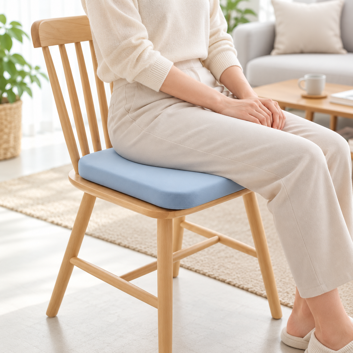 Cojín ortopédico de espuma viscoelástica para asiento de alta calidad y confort