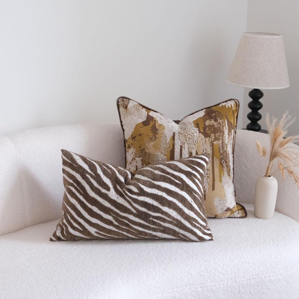 Cojín decorativo con estampado animal para decoración del hogar