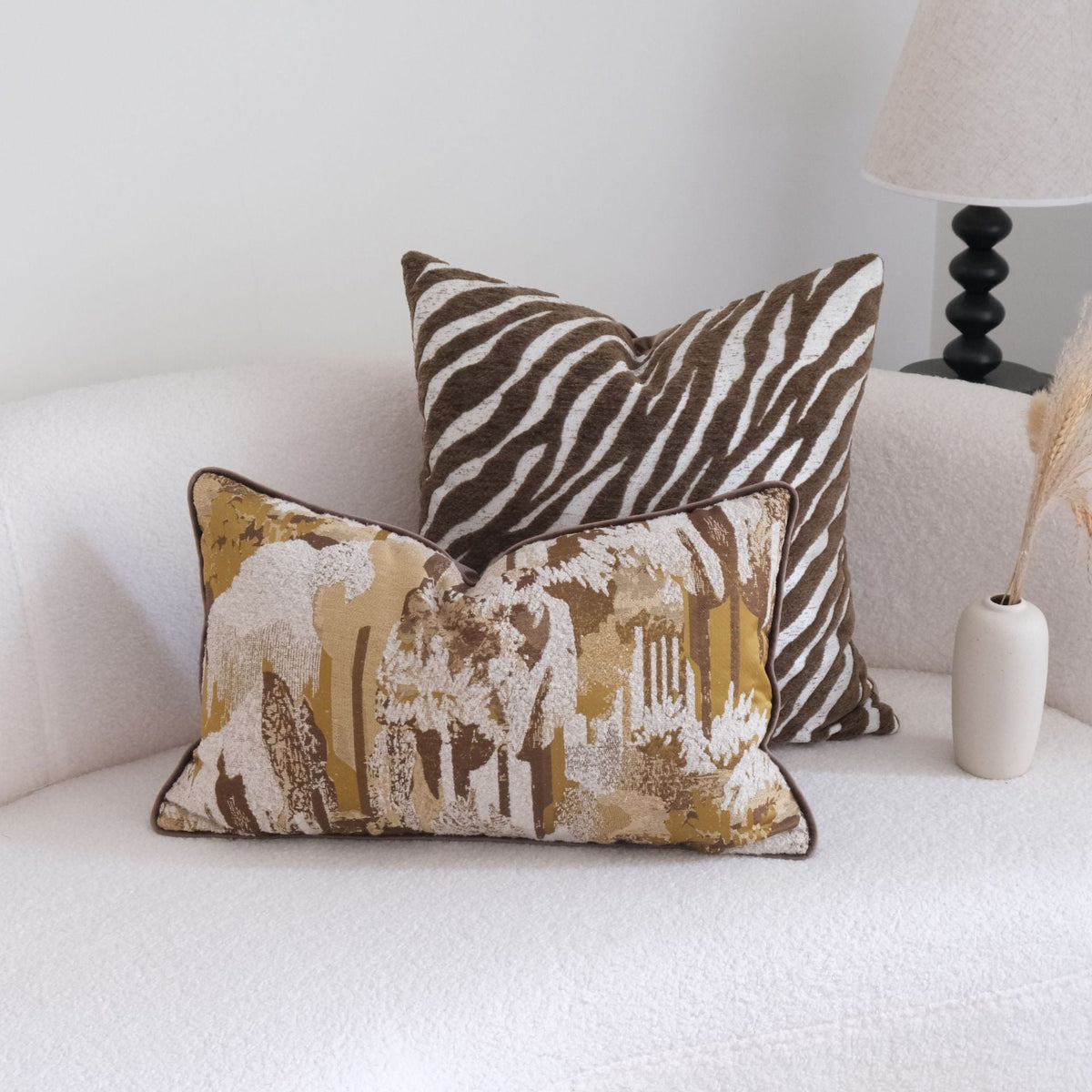 Cojín decorativo con estampado animal para decoración del hogar