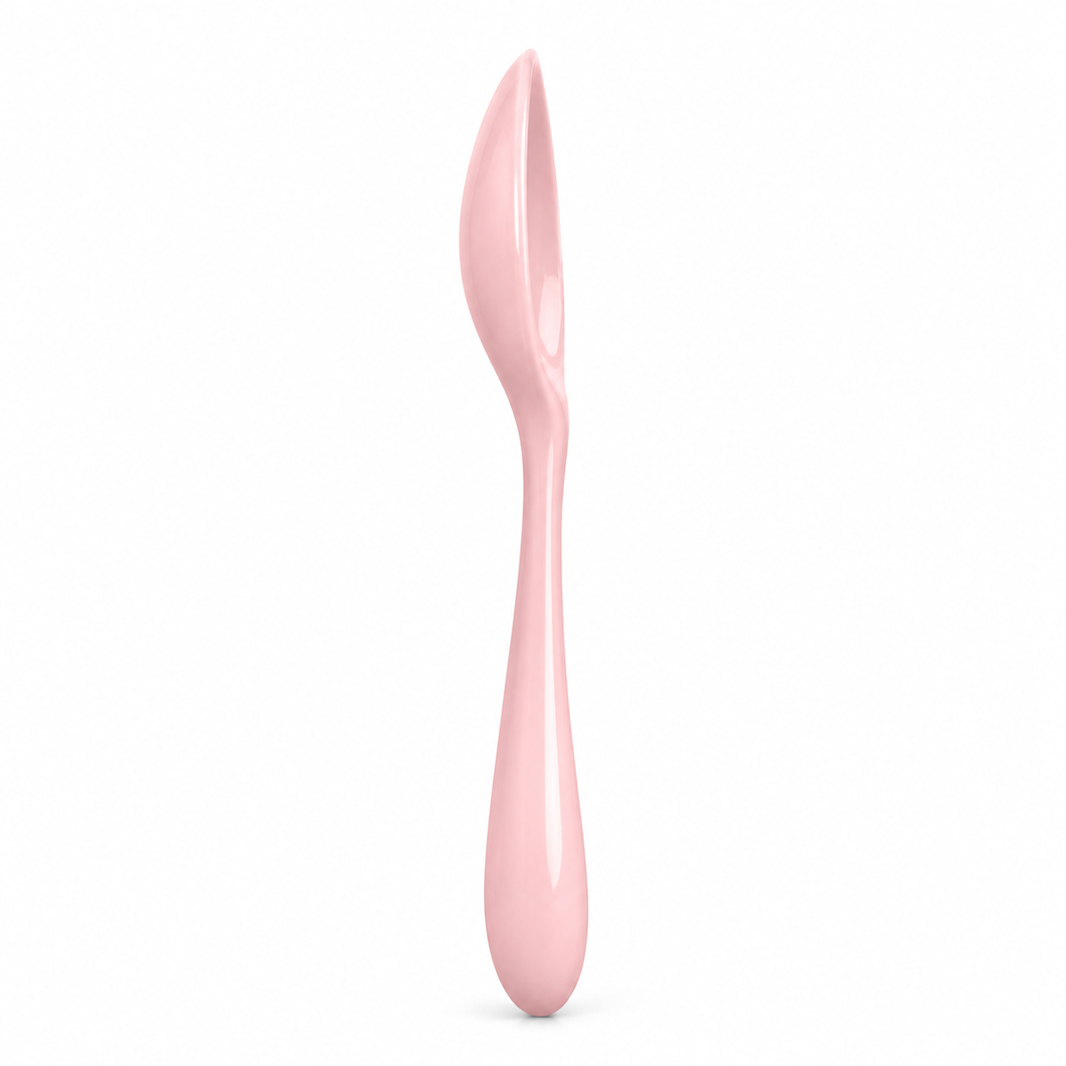 Tiendalodama Pastel Pink Ceramic Spoon Cuchara de cerámica rosa pastel Tiendalodama 15 cm pequeña para servir