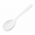 Cuchara de porcelana blanca 15 cm cuchara de mesa clásica