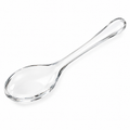 Cuchara de servir de cristal 20 cm transparente