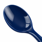 Cuchara Facetada Azul Intenso Tiendalodama 15 cm Ligera para Uso Diario