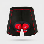 Culotte Interior Acolchado de Ciclismo para Hombre - Almohadilla de Gel 5D - Ropa Interior Transpirable para Ciclismo
