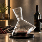 Decantador de vino giratorio de cristal Drehkristall