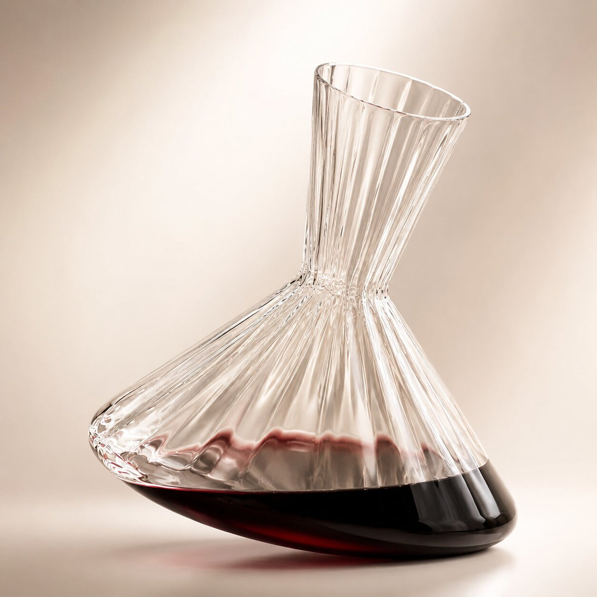 Decantador de vino giratorio de cristal Drehkristall