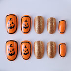 Decoraciones de uñas festivas de Halloween