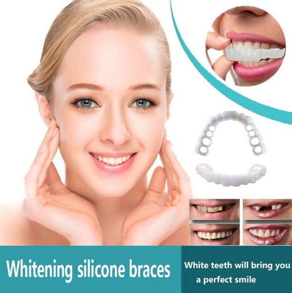 Prótesis dental de clip | Diseño que se apoya en los dientes, sin adhesivo | Para una sonrisa radiante sin visita al den