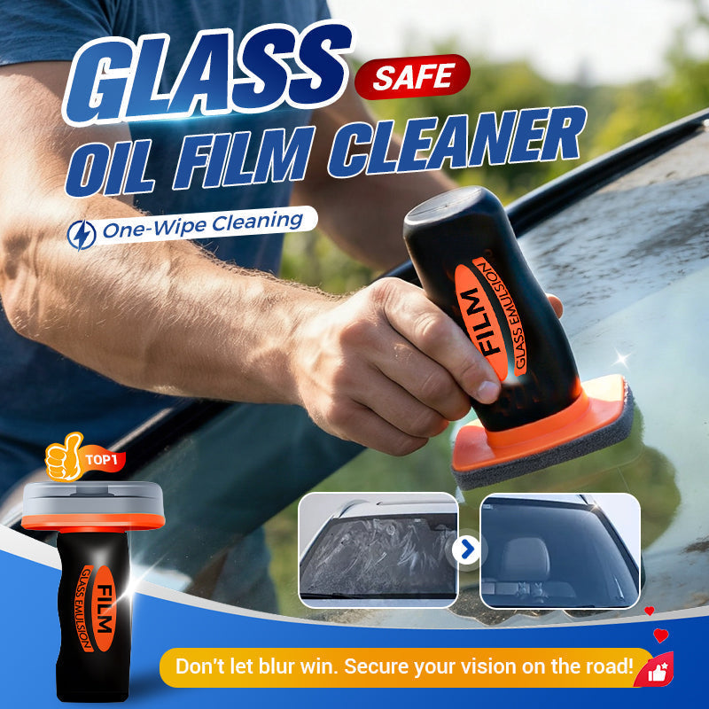 Eliminador de película grasa para cristales de coche – Elimina grasa persistente, cera y suciedad de carretera. Restaura