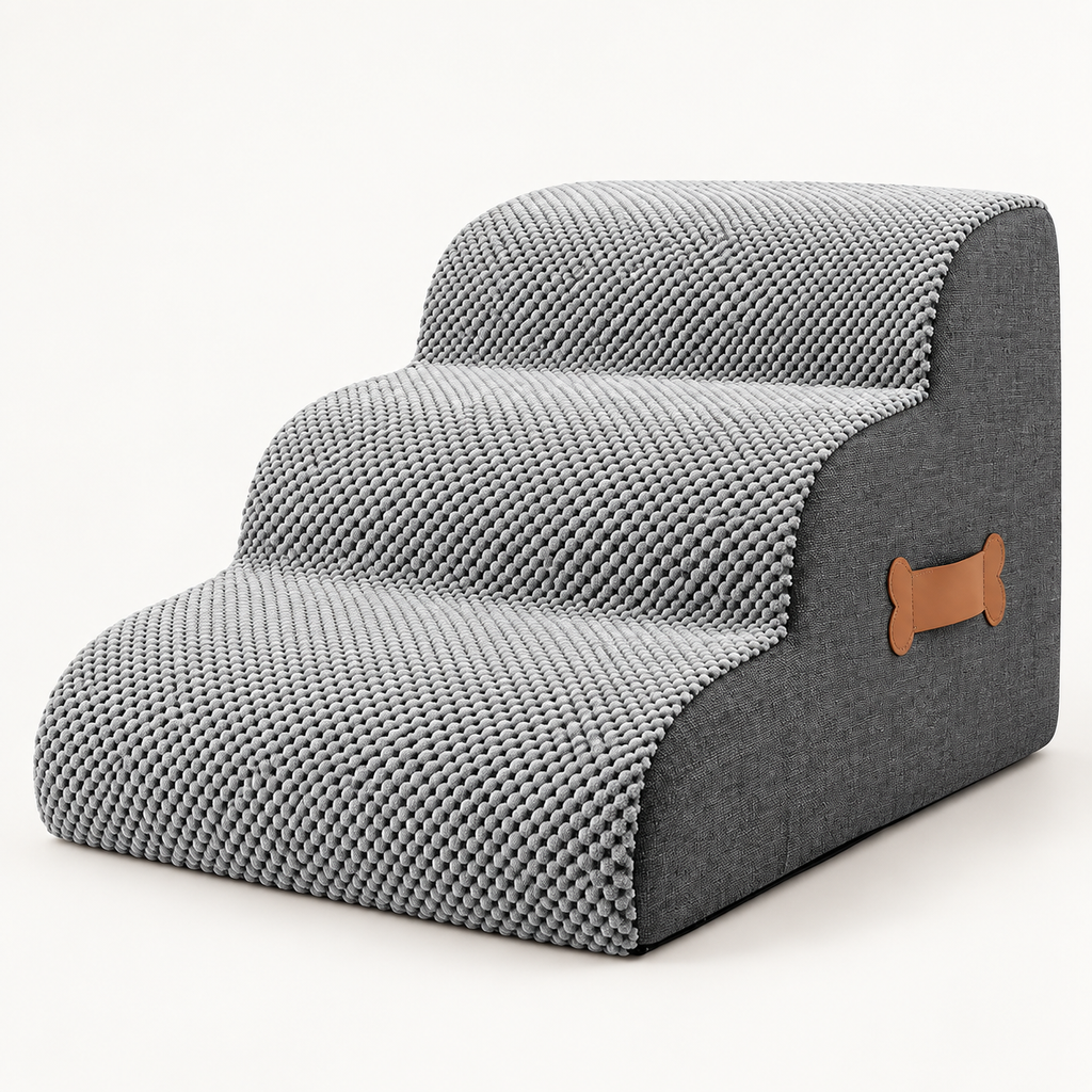 Escaleras para Perros de Espuma Suave Amigables con las Articulaciones