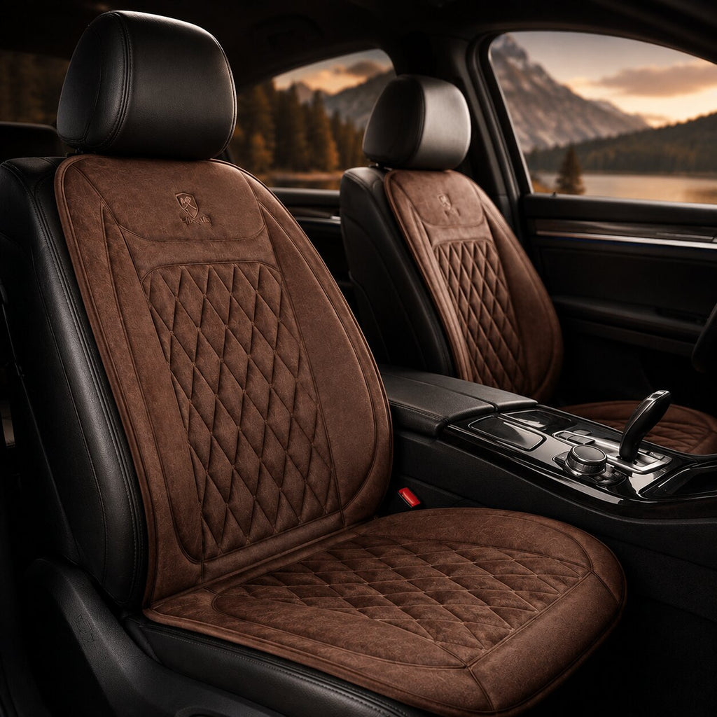 Funda de asiento de coche con calefacción y control de temperatura