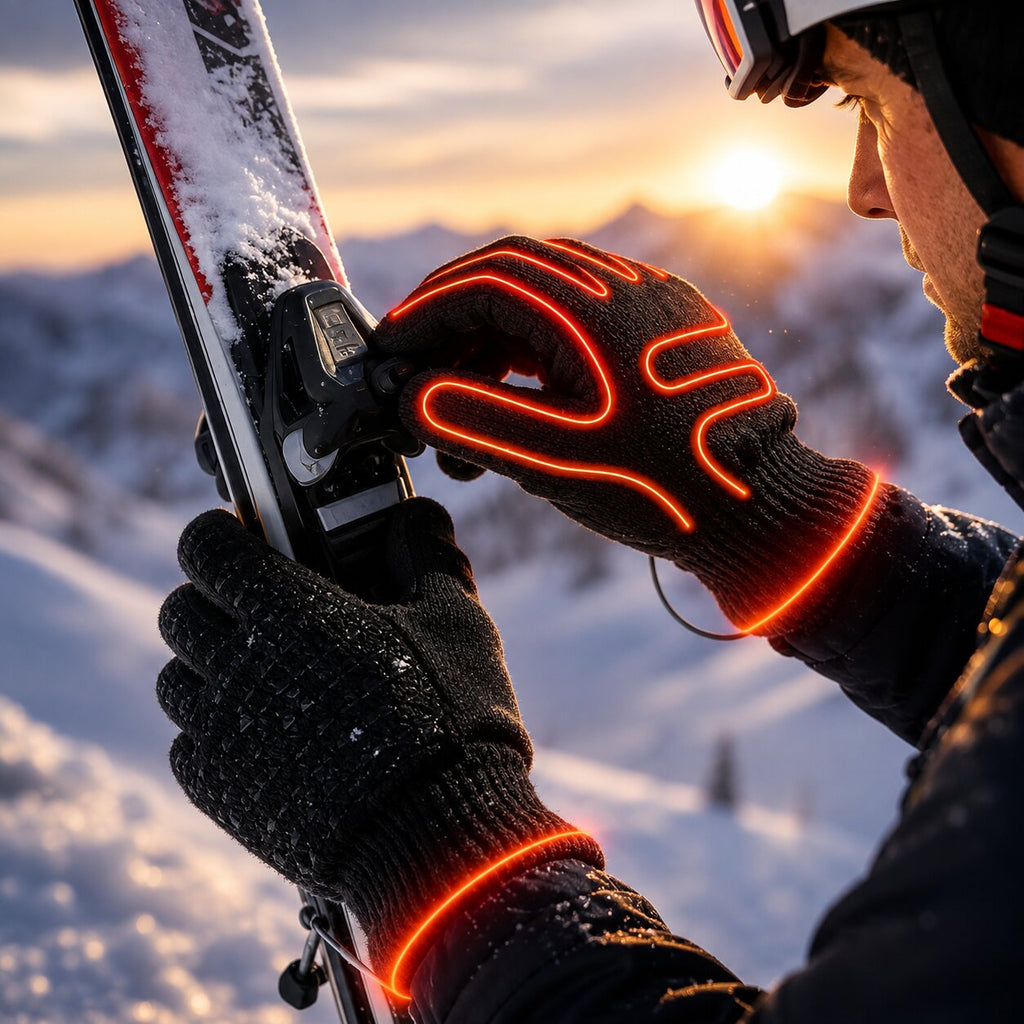 Guantes calefactables con pantalla táctil | Thermogrip